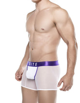 Bitewear Sheer Boxer Brief Unterwäsche Weiß 16110 Größe XL